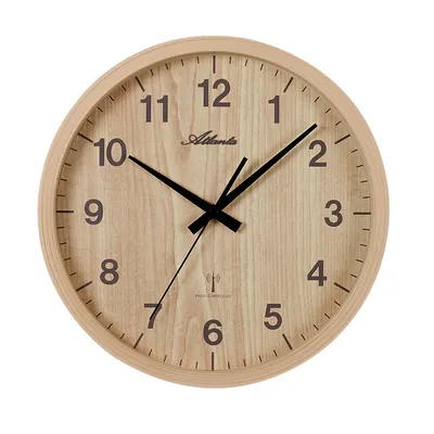 Obrázok produktu pre Atlanta Uhren 4438/30 Funk Wanduhr 265 mm Erle
