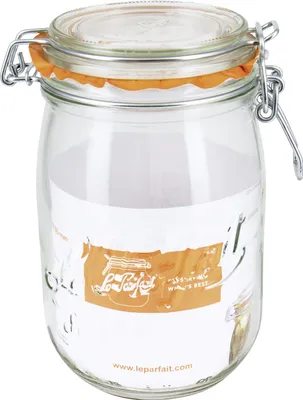 Produktbild von EINKOCHWELT Le Parfait Drahtbügelglas Bocaux 1l, klar