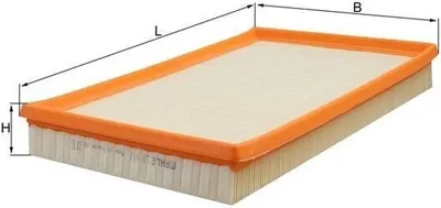 Image de MAHLE ORIGINAL Filtre à air LX 613