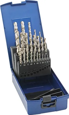 Produktbild von Fortis Spiralbohrer-Set DIN338 HSSE geschliffen Typ N 1-10,5mm