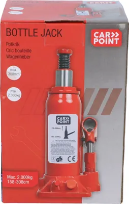 Obrázok produktu pre Carpoint Carpoint hydraulický zdvihák 2 tony | zdvihák 2000KG pre auto, karavan, príves