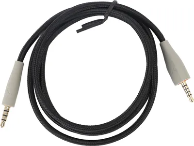 Zdjęcie produktu dla Kabel słuchawkowy, 3,5 mm OFC, zamiennik słuchawek MMX100, plug-and-play, akcesorium do komputera PC, 1,2 m, szary