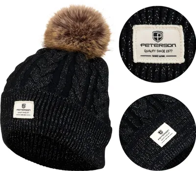 Produktbild von PTN HAT-06-7651 schwarze Kappe