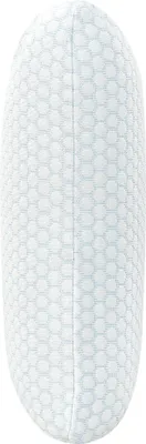 Obrázek produktu pro BELIANI Polštář bílý paměťový pěnový gel klimatické vlákno aloe vera obdélníkový obrysový polštář 60 x 40 cm ortopedická ložnice