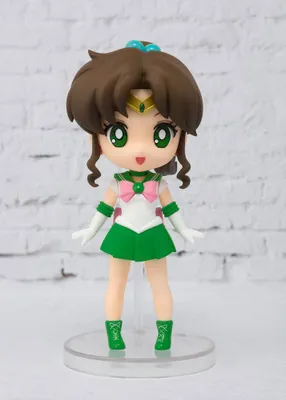 Produktbild von Bandai Tamashii Nations Sailor Moon Sailor Jupiter Figuarts mini Actionfigur 9 cm
