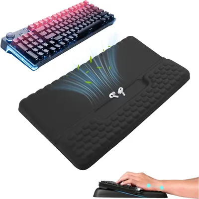 Image de Omgoods - Support ergonomique pour poignet, idéal pour l'utilisation du clavier