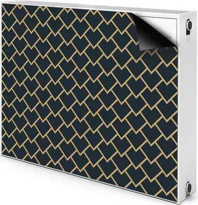 Produktbild von Magnet Heizkörperabdeckung Heizkörperverkleidung Verkleidung Abdeckung 90x60 cm  - Skandinavisch, muster