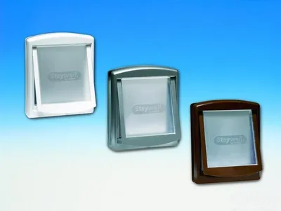 Produktbild von PetSafe Haustiertür 2-Wege 740 Mittelgroß 26,7x22,8 cm Weiß