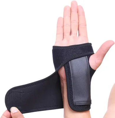 Produktbild von Handgelenkbandage Karpaltunnelsyndrom Handgelenkstütze mit Metallschiene Verstellbar Arthritis Sehnenentzündung