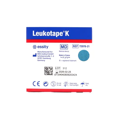 Image de Bande Leuko K 5 cm bleu 1 pc