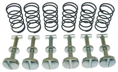 Produktbild von Schrauben Set CIF inkl. Federn für Seitendeckel, 6x Schrauben, 6x Federn