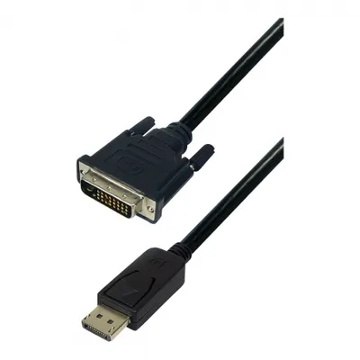 Produktbild von DisplayPort 1.2 > DVI-D (ST-ST) 2m Adapterkabel Schwarz