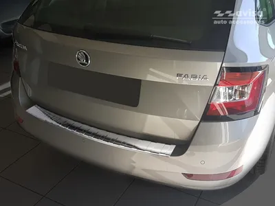 Obrázek produktu pro Ochranná lišta hrany kufru Škoda Fabia III. 2018-2021 (combi, po faceliftu)