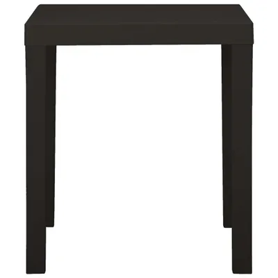Obrázok produktu pre vidaXL Záhradný stôl antracit 79x65x72 cm Plast