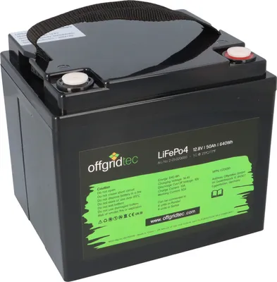 Obrázek produktu pro Offgridtec LifePo4 Akumulátor 12/50 12,8V 50Ah 640Wh