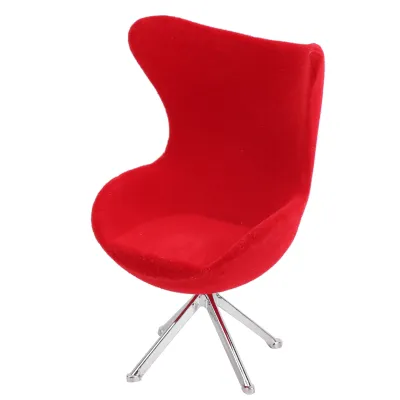 Zdjęcie produktu dla Krzesło do domku dla lalek, model mebli, miniaturowe krzesło, miniaturowa sofa, miniaturowe meble, zabawka meblowa