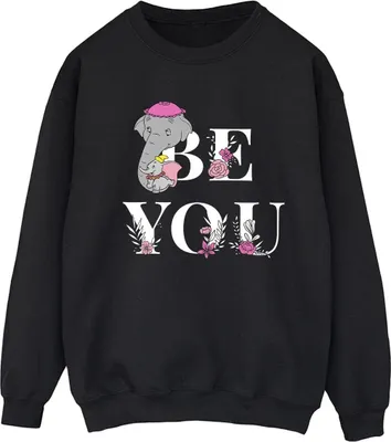 Produktbild von Disney - "Be You" Sweatshirt für Damen BI14310 (S) (Schwarz)