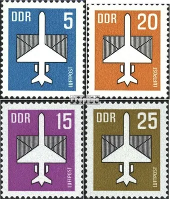 Produktbild von Briefmarken DDR 1983 Mi 2831-2832,3128-3129 (kompl.Ausgaben) postfrisch Flugpostmarken (II)
