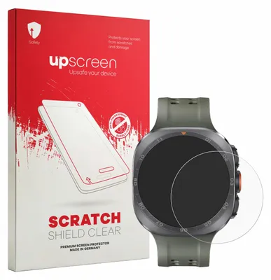 Produktbild von upscreen Schutzfolie für Samsung Galaxy Watch Ultra 2 (47 mm) Displayschutz Displayschutzfolie Folie Klar Transparent