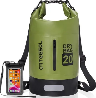 Produktbild von Famanu Dry Bag wasserdichte Tasche 30L - mit verstellbarem Schultergurt