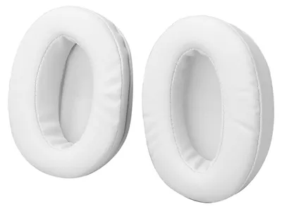 Imagen del producto de Almohadillas de repuesto para auriculares, fabricadas con cuero sintético duradero