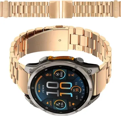 Produktbild von Bizon Armbanduhr Aura Smartwatch 22mm Roségold