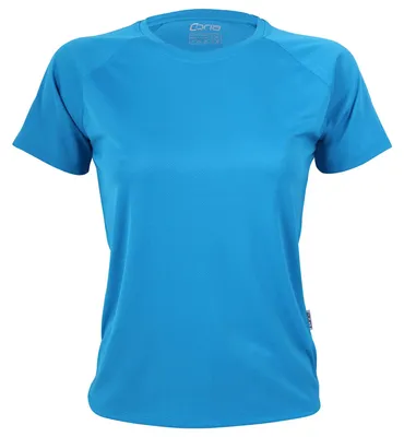 Image de Cona Sports - T-shirt « Rainbow Tech » pour femmes LT3460 (S) (bleu azur)