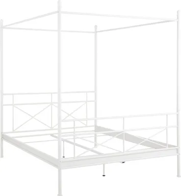 Produktbild von Tanja | Himmelbett 160 cm Weiß