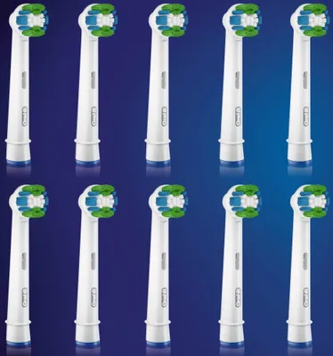 Image de Oral-B Brosses à dents adaptables 10 pièces Precision Clean CleanMaximizer
