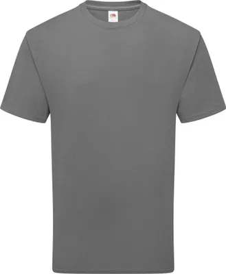 Produktbild von Fruit of the Loom - "Pure" T-Shirt für Herren/Damen Uni, Baumwolle BC7376 (XL) (Hellgrau)