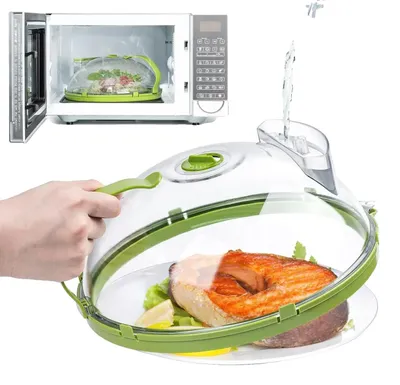 Produktbild von Mikrowellenabdeckung, 10 Zoll Durchmesser, leicht zu reinigendes Material, 1PC