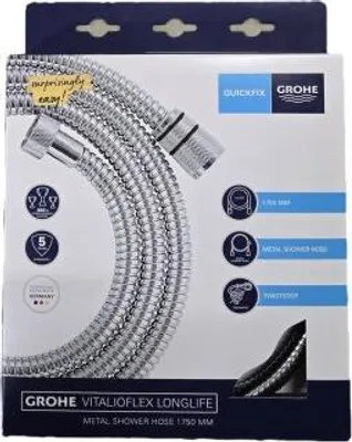 Productafbeelding van Grohe Vitalio doucheslang, 175 cm, chroom