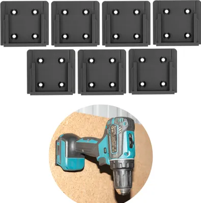 Produktbild von 7x Halter für Makita Gerätehalter Maschinenhalter Wandhalter Halterung 18V