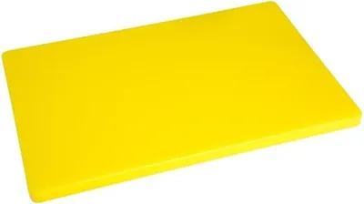 Obrázok produktu pre Hygiplas LDPE extra hrubá doska na krájanie žltá 45x30x2cm