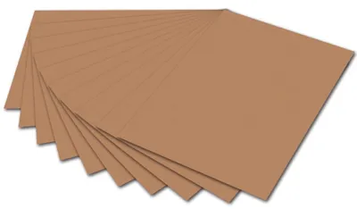 Produktbild von Folia 6772E Tonpapier - 50 x 70 cm, hellbraun