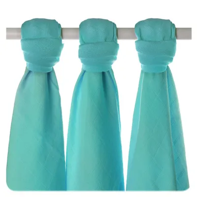 Image de XKKO BMB Couche en Bambou 70x70 - Turquoise (3pcs)