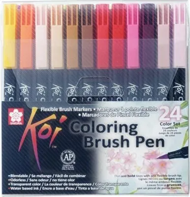 Produktbild von SAKURA Pinselstift Koi Coloring Brush 24er Etui