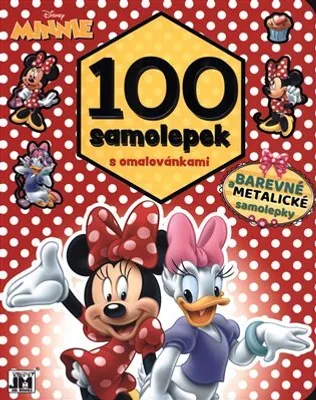 Obrázek produktu pro 100 samolepek s omalovánkami - Minnie
