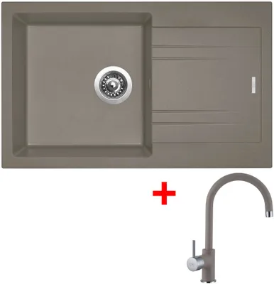 Obrázek produktu pro Sinks LINEA 780 Truffle + Vitalia GR