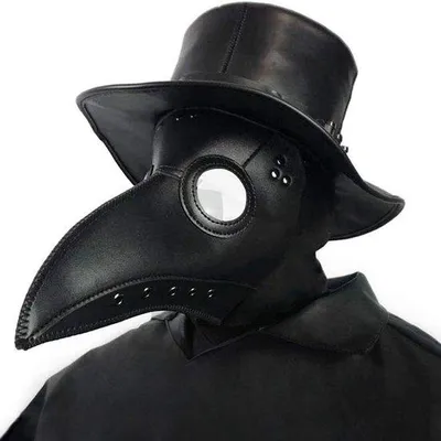 Produktbild von Langschnabel-Arztmaske für Karneval und Halloween-Kostüm