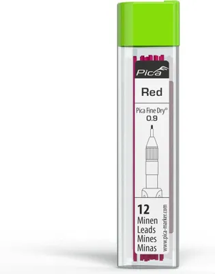 Immagine prodotto di Pica | Inchiostro di ricambio 0,9 mm rosso per micropennarello