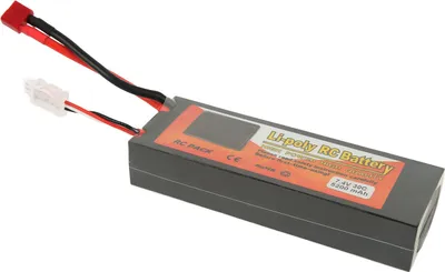 Obrázek produktu pro 7,4 V 2S 5200 mAh 30 C LiPo baterie s připojením XT60 RC lithium polymer pro 1/8 1/10 automobilové vrtulníky