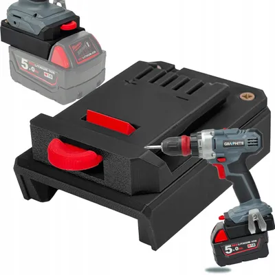 Produktbild von P4U Adapter Graphite Energy+ 18V auf Milwaukee M18 Akku
