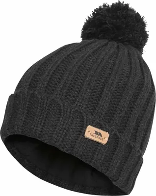 Produktbild von Trespass Thorns Mütze Schwarz Herren,Damen Schwarz One Size