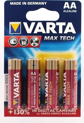 Produktbild von Original Batterien VARTA MAX TECH 4706 AA 2.600 mAh