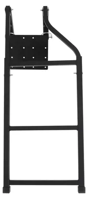 Produktbild von Heckklappenleiter, langlebiger Kohlenstoffstahl, 300 kg Tragfähigkeit, Schwarz
