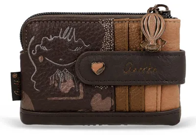 Image de Anekke porte-cartes Voyage Card Holder Multicolor brun