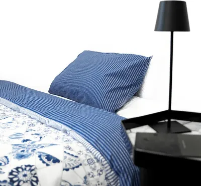 Obrázek produktu pro Oboustranné ložní prádlo s květinovým vzorem Povlak na polštář a povlak na přikrývku ze 100% bavlny 155x220 cm
