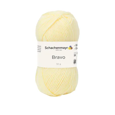 Image de Schachenmayr Bravo, 50 g de fil à tricoter Lemon