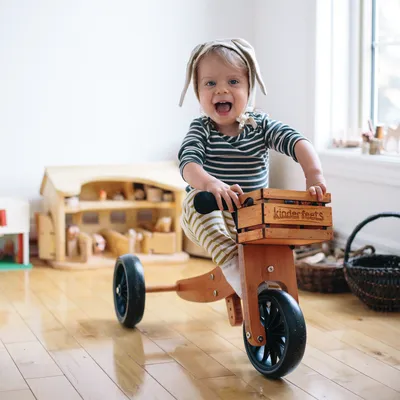 Immagine prodotto di Kinderfeets Tiny Tot 2 in 1 Bicicletta Kinder Laufrad Bambus